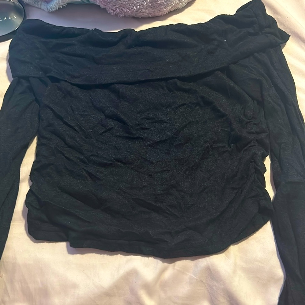 Y2K flip over blouse